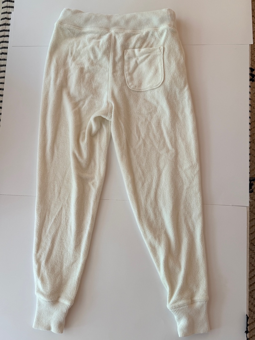 Aerie Cream Jogger Sweatpants XS Cotton Modal Lounge Pants - Picture 5 of 9